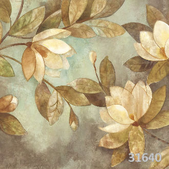 Water lily sepia