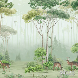 Forest melody green