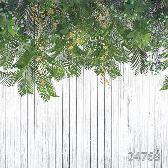 Tropical leaves